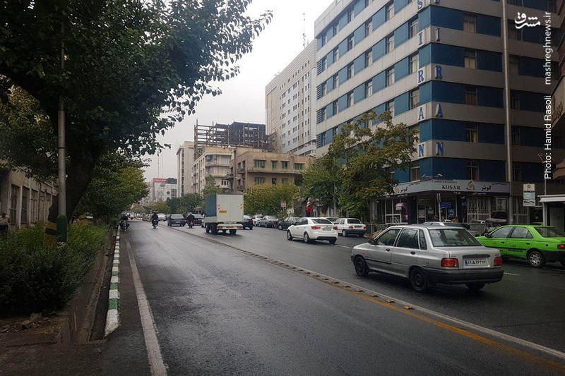  تهران، بارانی می‌شود