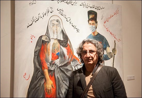 دیوارهای تهران محتاج کار هستند/ خسرو خسروی: تعامل مردم با دیوارنگاری‌ها قابل توجه است