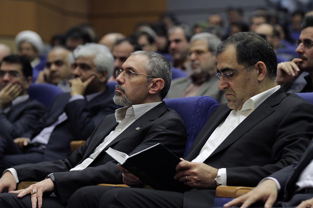 تصاویر | تودیع و معارفه رئیس دانشگاه علوم پزشکی تهران با حضور وزیر بهداشت