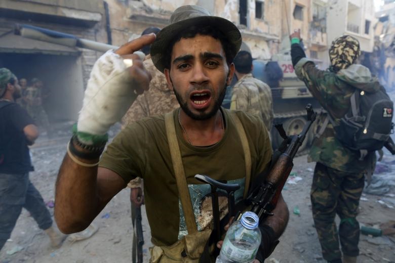 تصاویر | نبرد تن به تن با داعش در بنغازی