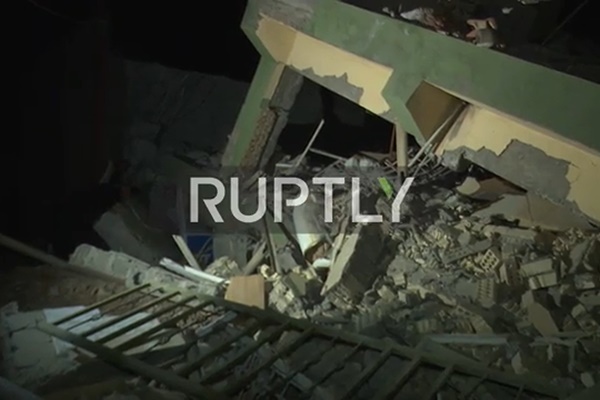 فیلم | لحظه وقوع زلزله ۷.۳ ریشتری در سلیمانیه عراق