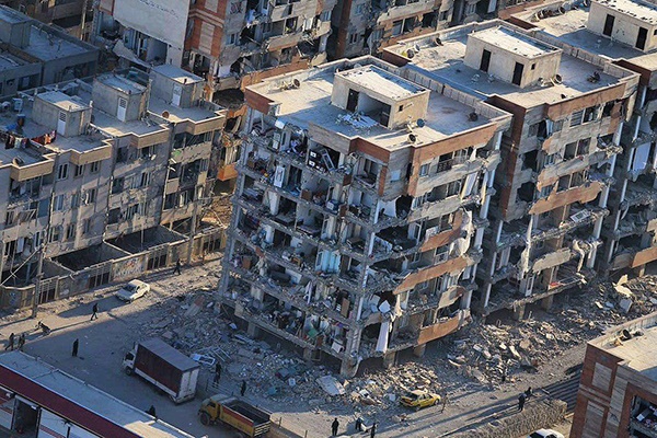 فیلم | تخریب مسکن مهر در سرپل ذهاب - خبرآنلاین