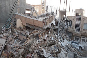 فیلم | تصاویر هوایی از مناطق زلزله‌زده کرمانشاه