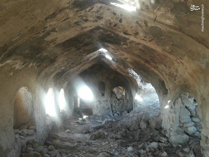 عکس | خسارت زلزله بر قلعه تاریخی دهلران