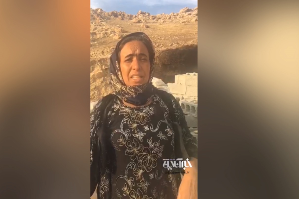 فیلم | روایت یک زن از لحظه زلزله در کرمانشاه | هنوز هم می‌ترسیم و استرس داریم