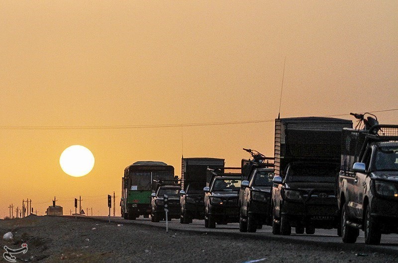 ترافیک در شهرهای مرزی/ گرد و غبار در جادهای کردستان