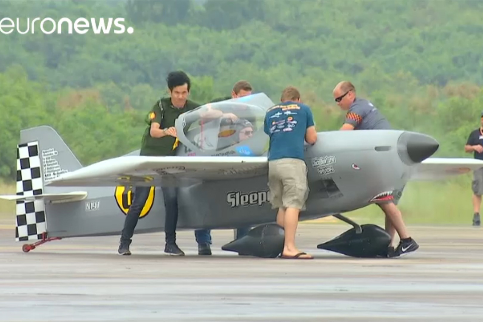 فیلم | مسابقات فرمول۱ برای هواپیماها در تایلند