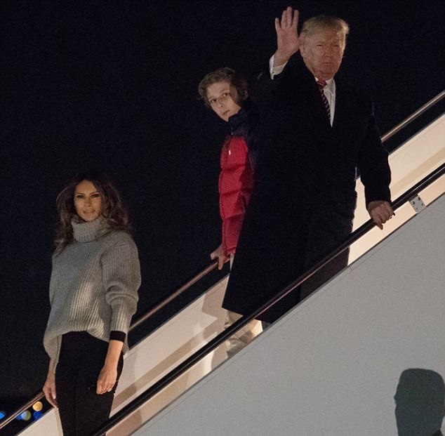 تصاویر | بازگشت ترامپ به کاخ سفید بعد از تعطیلات ۵ روزه