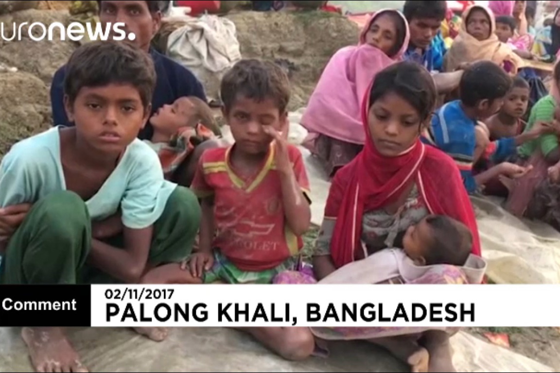 فیلم | سختی‌های پناهجویان روهینگیا در راه فرار به بنگلادش