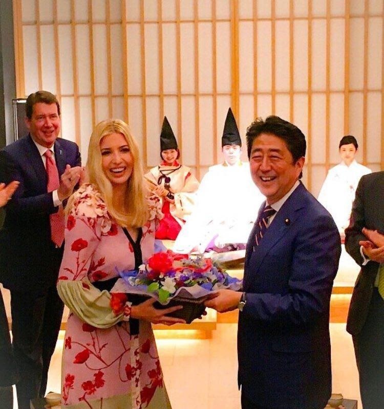 تصاویر | جشن تولدی که ژاپنی‌ها برای دختر ترامپ گرفتند