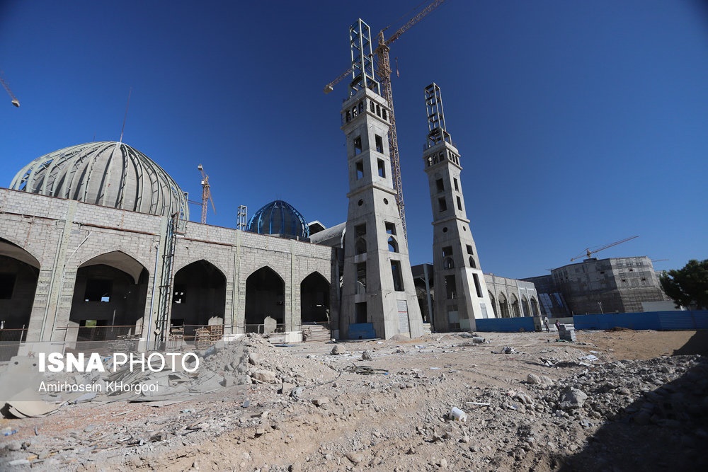 تصاویر | بزرگ‌ترین مسجد جامع کشور‎ آماده بهره‌برداری شد