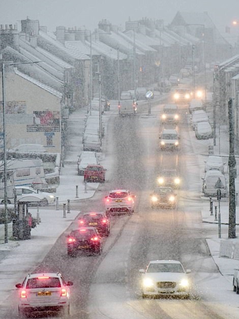 تصاویر | بارش بی‌سابقه برف و دمای منفی ۱۰ درجه در انگلستان