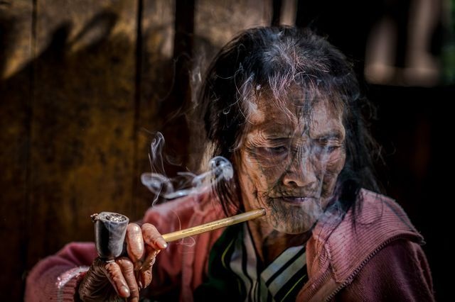 عکس | خالکوبی زنان میانمار در عکس روز نشنال جئوگرافیک