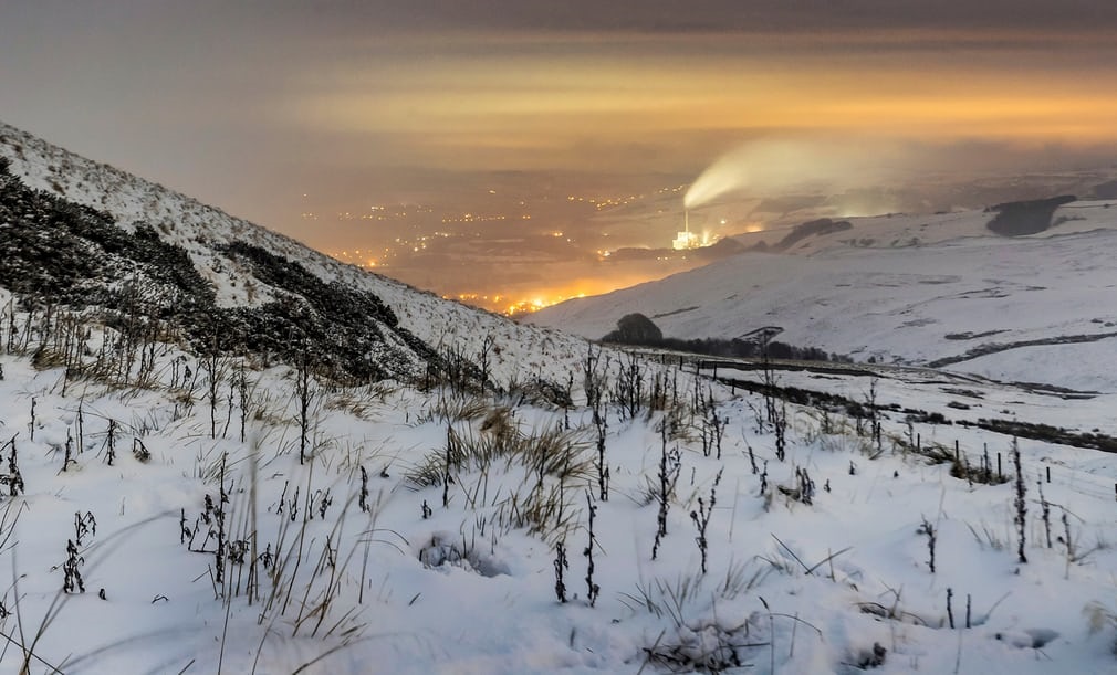 تصاویر | حال و هوای زمستانی بریتانیا