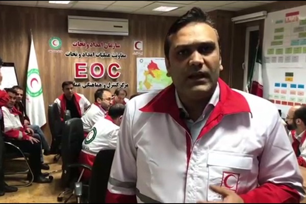 فیلم | گزارش دبیرکل هلال‌احمر از وضعیت مصدومان زلزله‌ ۵.۲ ریشتری تهران