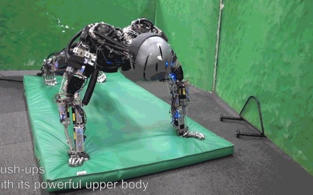 رباتی که می‌تواند بارفیکس  و شنا برود!/ساخت بر اساس اسکلت انسان
