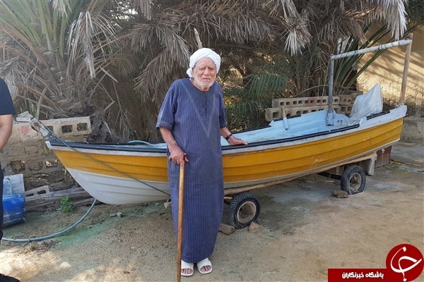 عکس | مسن‌ترین مستمری‌بگیر کشور ساکن در جزیره قشم