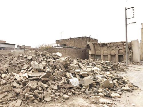 ویرانی میراث ٤٠٠ ساله/ حال و روز خانه نائل اصفهان که از زمان صفوی مانده بود، اما با خاک یکسان شد 