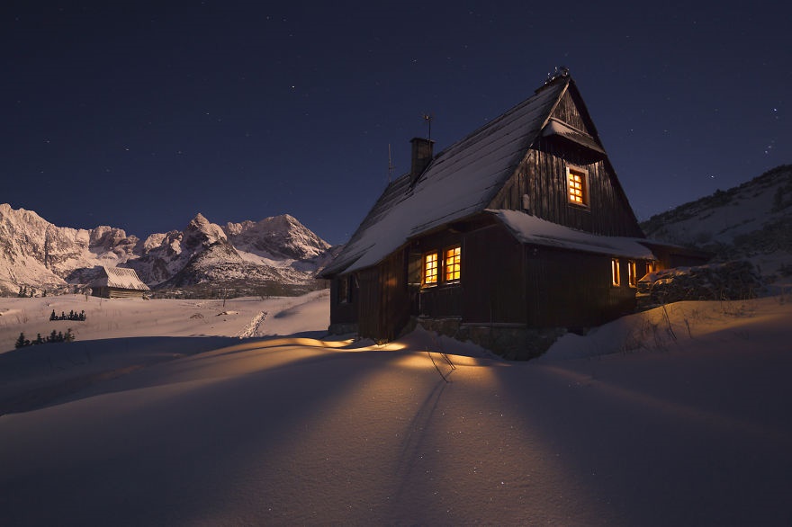تصاویر | جادوی زمستان در دل کوه‌های لهستان