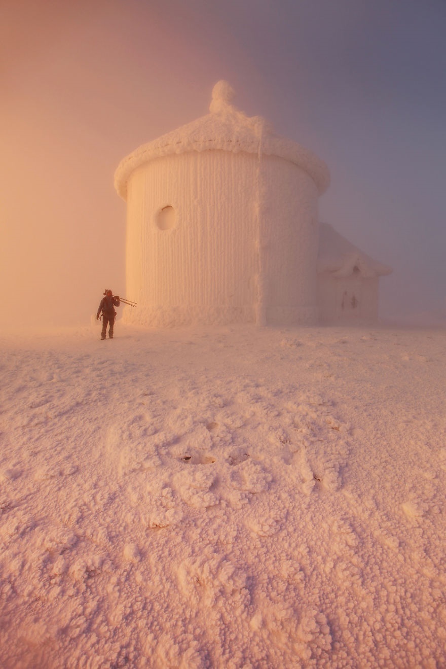 تصاویر | جادوی زمستان در دل کوه‌های لهستان