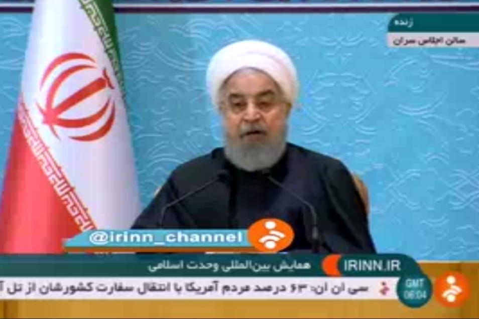 فیلم | روحانی: استکبار جهانی باید پاسخ دهد؛ چرا کشورهای منطقه را تبدیل به ویرانه کردید؟