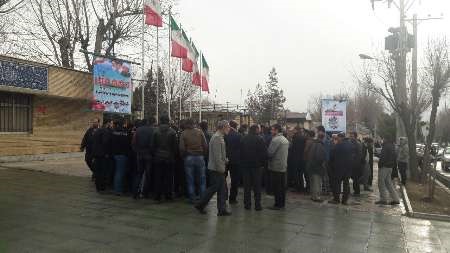 ابراز نگرانی شماری از کارکنان فولاد سفید دشت از مزاحمت کارگران