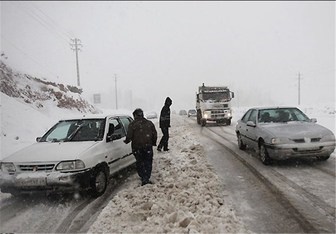 آزاد راه همدان به ساوه و گردنه همه‌کسی در جاده همدان به سنندج بسته شد