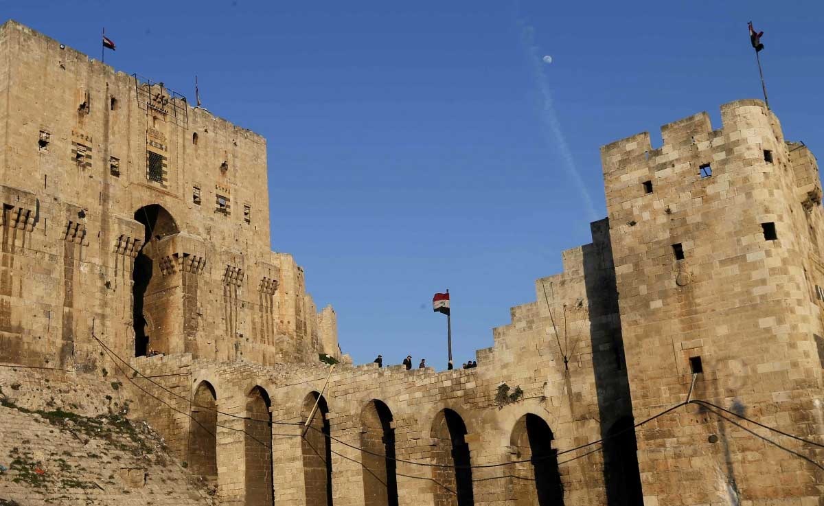 تصاویر | قلعه تاریخی شهر حلب