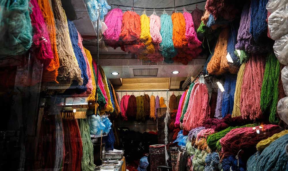 تصاویر | کارگاه رنگرزی سنتی در زنجان