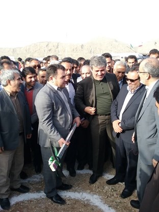 کلنگ زنی پروژه فاز دوم تامین آب اراضی خان احمدها، علی آباد ،باشت