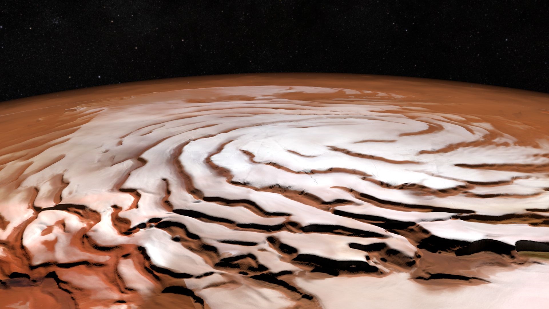 مریخ مثل شکلات!/ عکس خارق‌العاده‌ای که آژانس فضایی اروپا منتشر کرد
