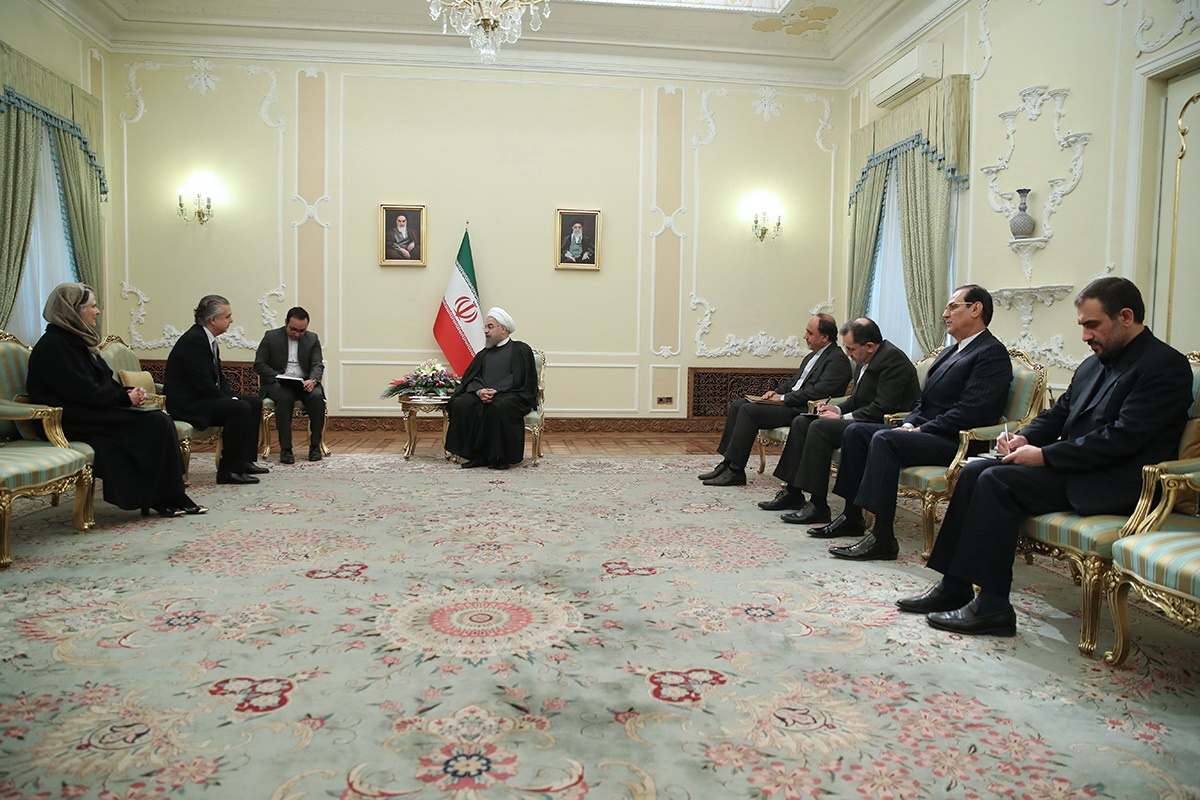 روحانی: ایران آماده همکاری با اروپا در مبارزه با تروریسم است