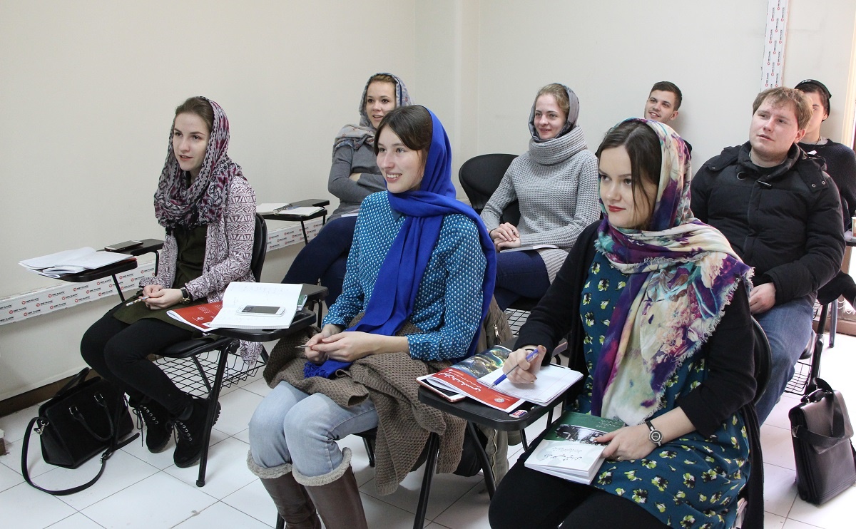 دانشجویان خارجی برای یادگیری فارسی به ایران آمدند
