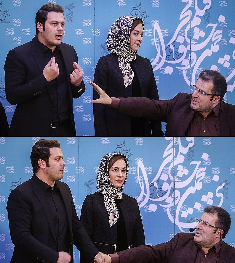 تصاویر | پژمان بازغی، مریلا زارعی و آیدا پناهنده در نشست فیلم‌ اسرافیل 