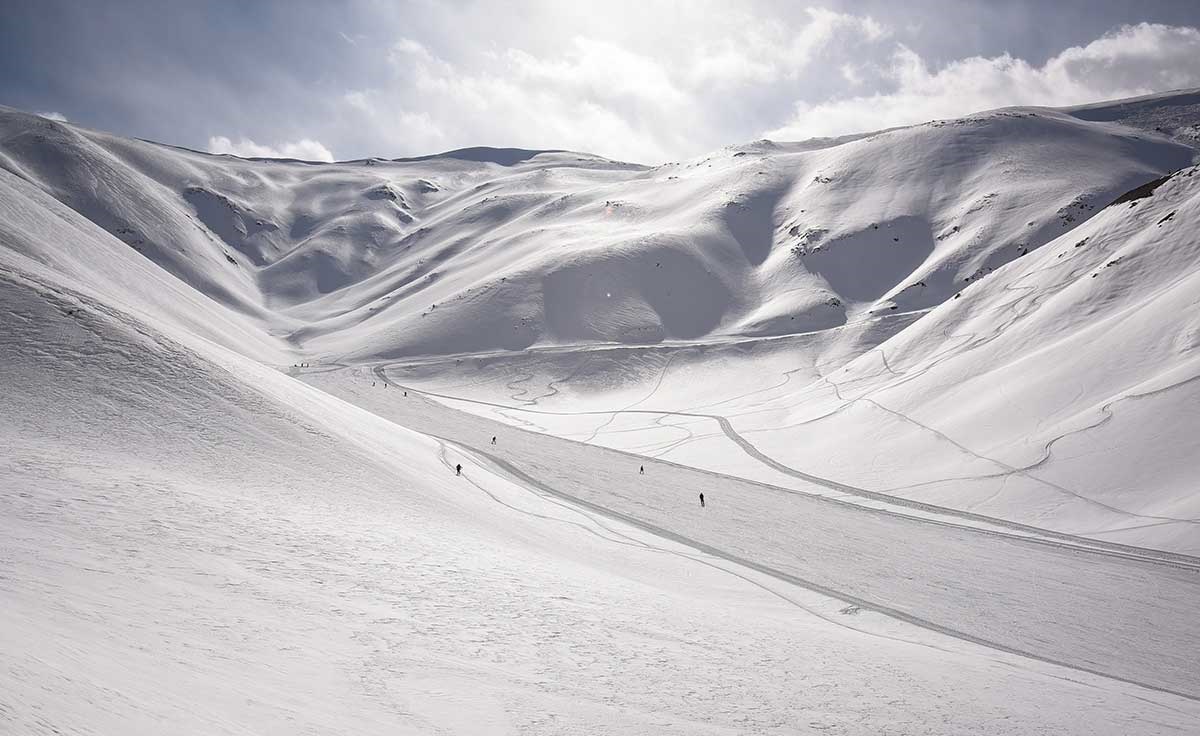 تصاویر | تنها پیست اسکی در شرق کشور