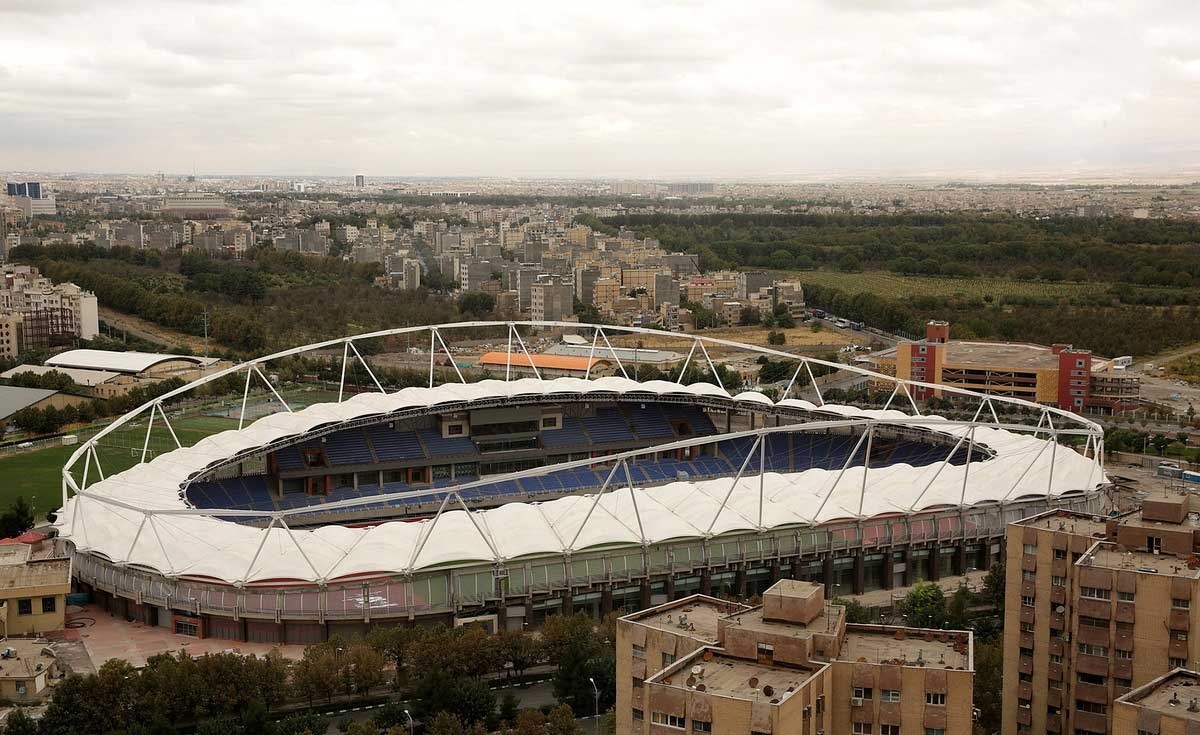 تصاویر | نماهایی از استادیوم اروپایی ایران در مشهد