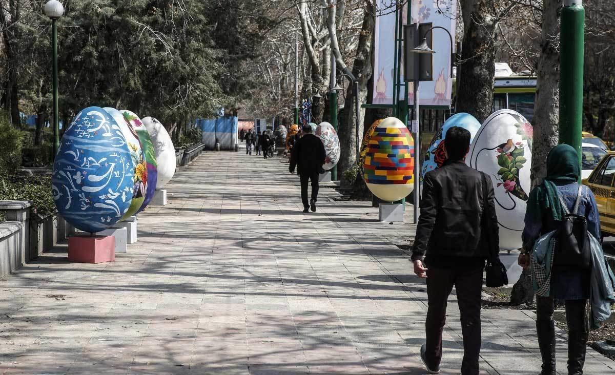 تصاویر | تهران اینگونه به استقبال بهار می‌رود
