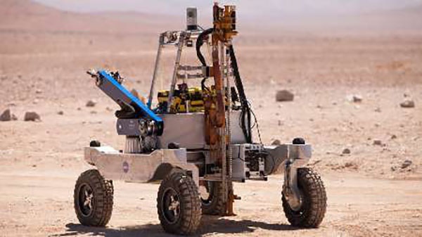 آزمایش شکارچی حیات مریخ در شبیه‌سازی صحرا
