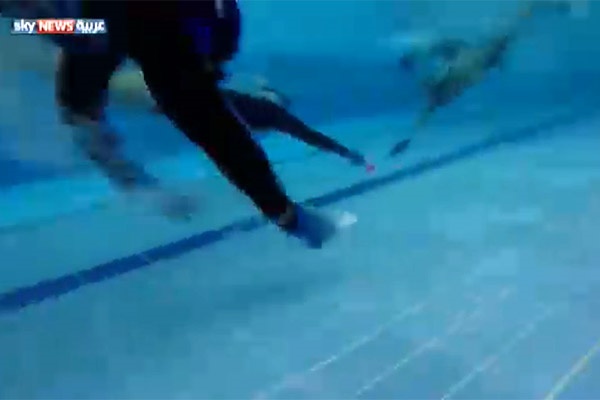 فیلم | هاکی زیر آب؛ ورزشی که چینی‌ها به آن علاقمند شدند