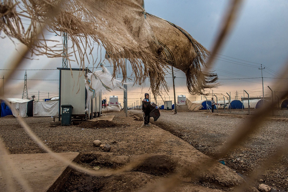 تصاویر | جنگ در غرب موصل و فرار شهروندان از آتش و خون