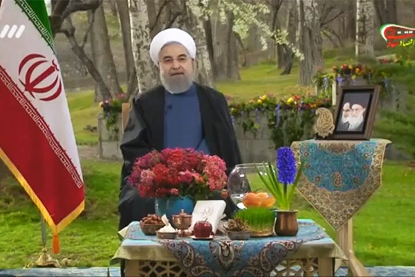 فیلم | پیام نوروزی سال ۱۳۹۶ رئیس جمهور حسن روحانی