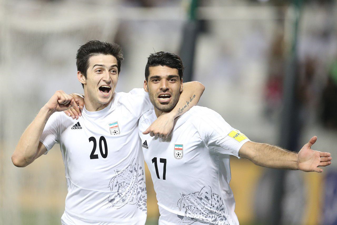 زیباترین تصویر بازی ایران و قطر