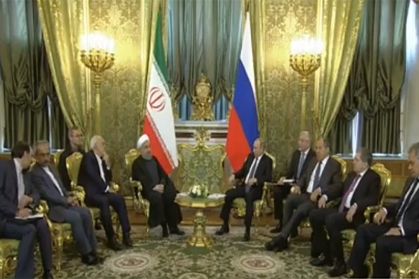 فیلم | سخنان رئیس جمهور در نهمین ملاقات با پوتین