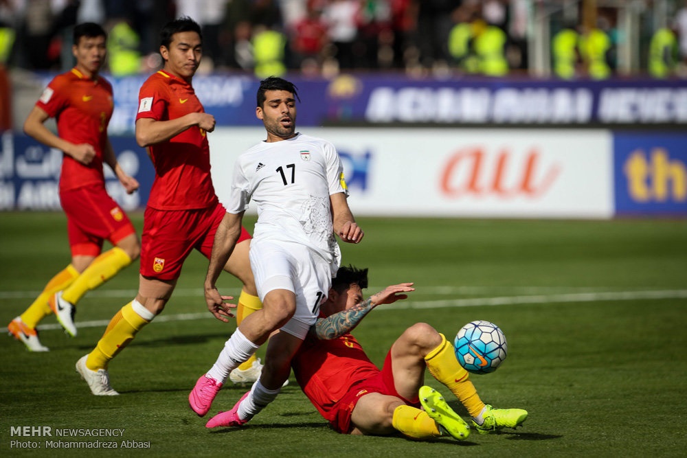ماجرای شکستن دماغ بازیکن تیم ملی چین پس از گل ایران/ مسابقه‌ای که ۴۷ مصدوم داشت