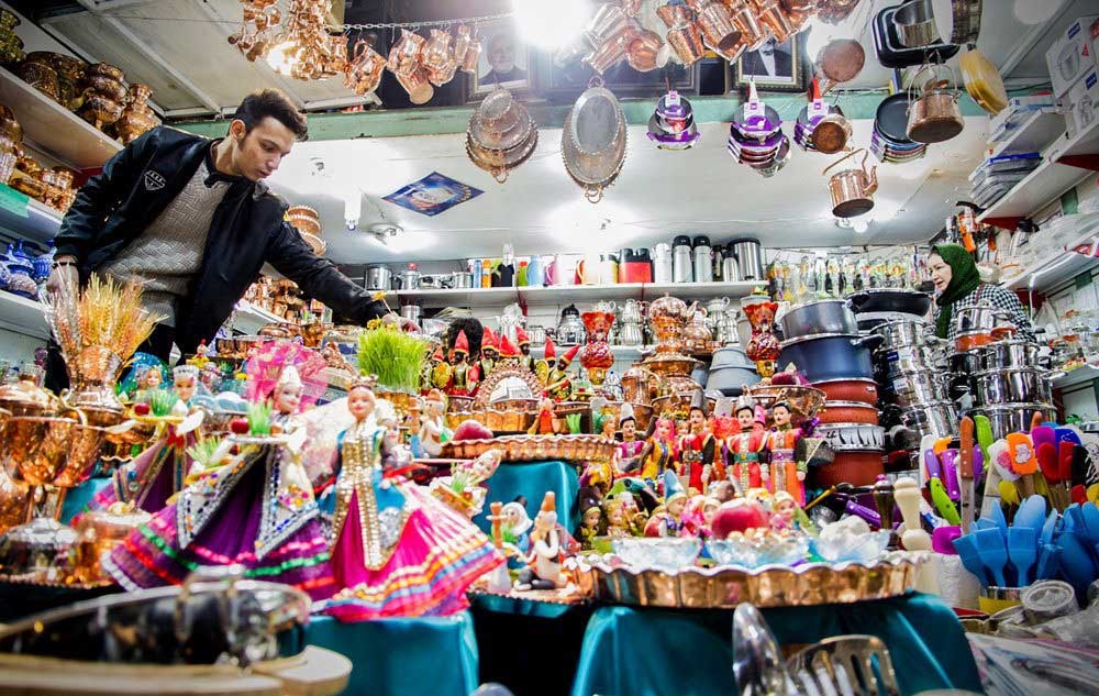 تصاویر | در حوالی نوروز | هیجان خرید عید در بازار تجریش