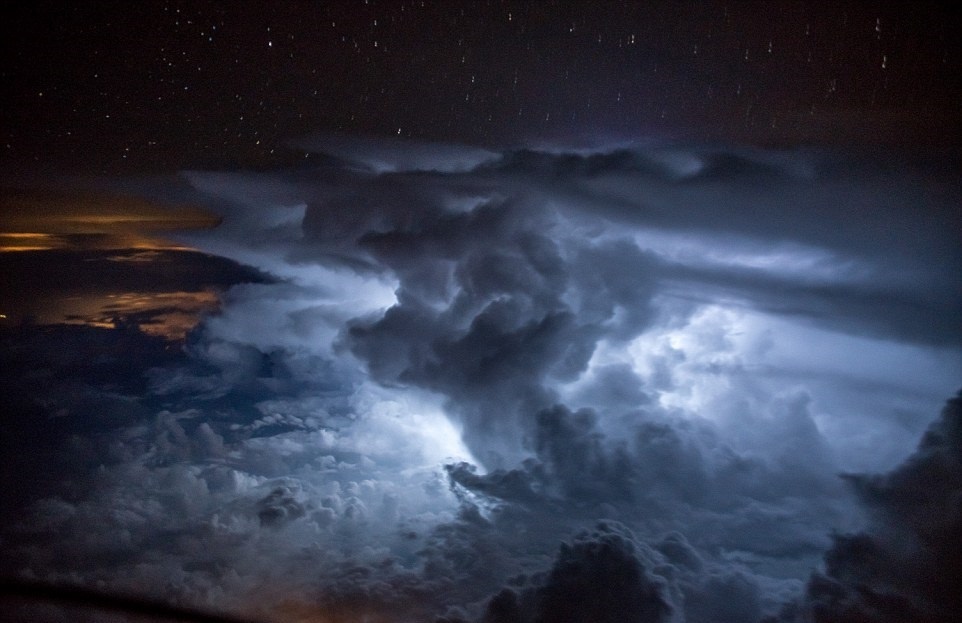 تصاویر | طوفان در جنگل آمازون از دریچه دوربین یک خلبان