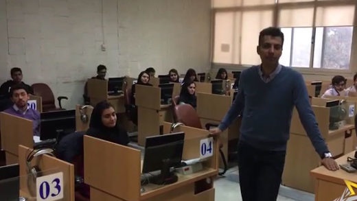 فیلم | پیام فردوسی‌پور به مردم از کلاس درسش در دانشگاه شریف