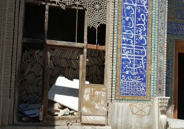 زخم بی‌توجهی مسئولان بر پیکره بنای تاریخی