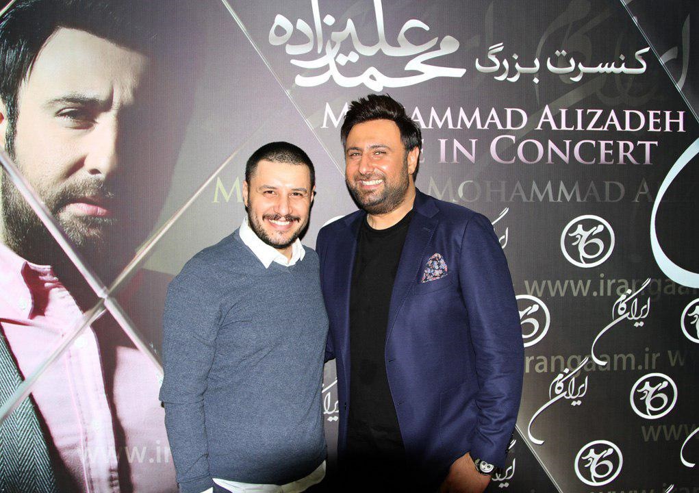 چهره‌های سرشناس سینما، موسیقی و ورزش در کنسرت بهاری محمد علیزاده