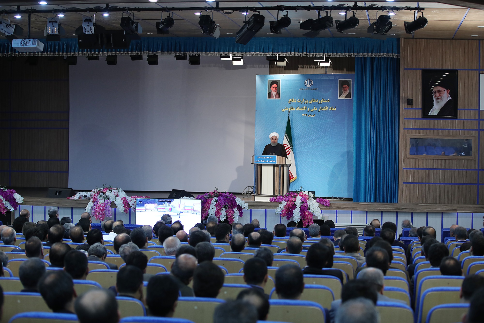 روحانی: درساخت موشک وهواپیما ازاحدی‌اجازه نخواهیم‌گرفت